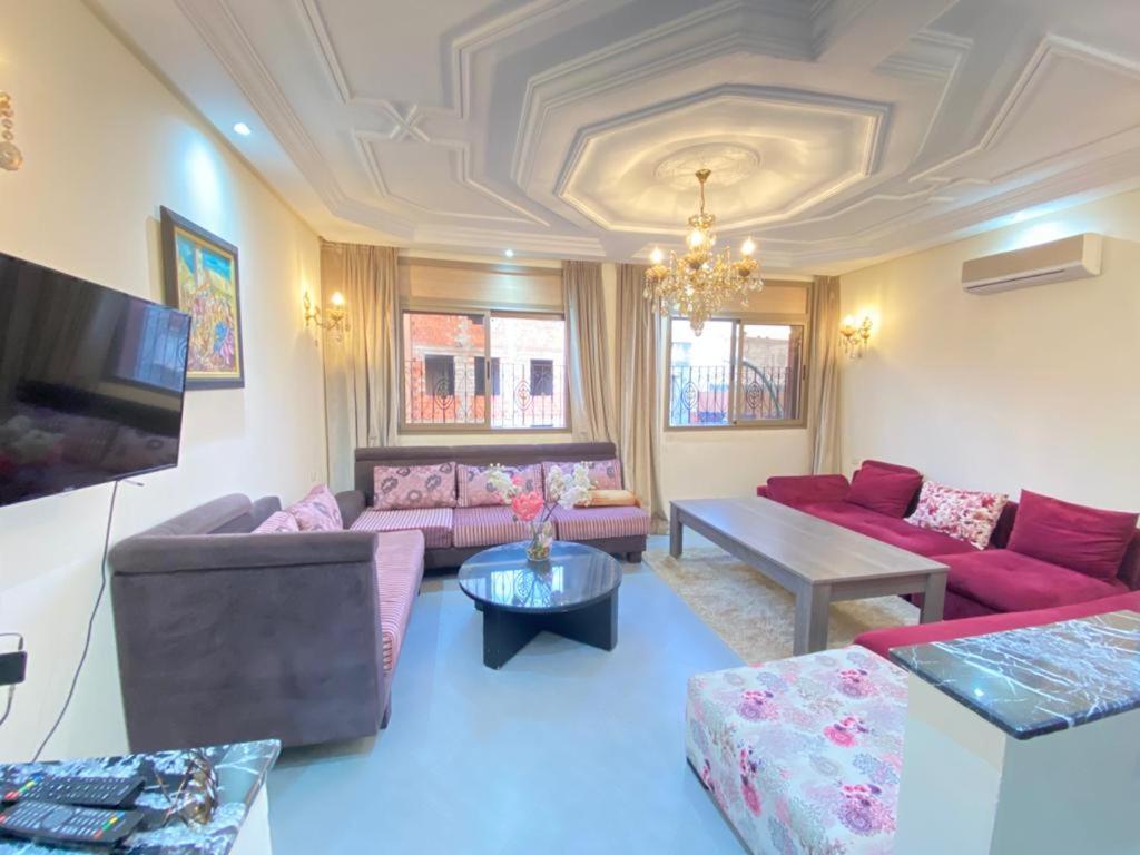 Cycas Family Aparts -Fibre Optique- Apartment Marrakesh Luaran gambar